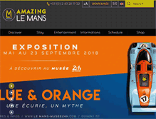 Tablet Screenshot of lemans-tourisme.com